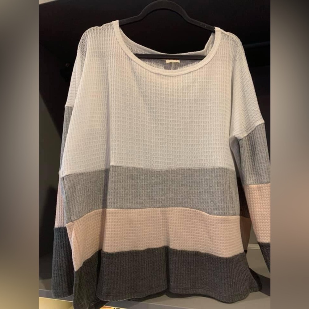 NWT BiBi waffle knit sweater